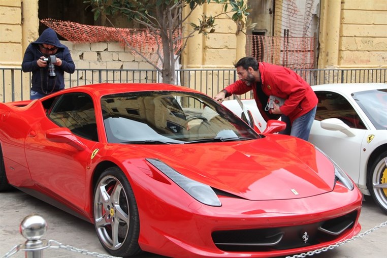 Ferrari Car Show at Beirut Souks